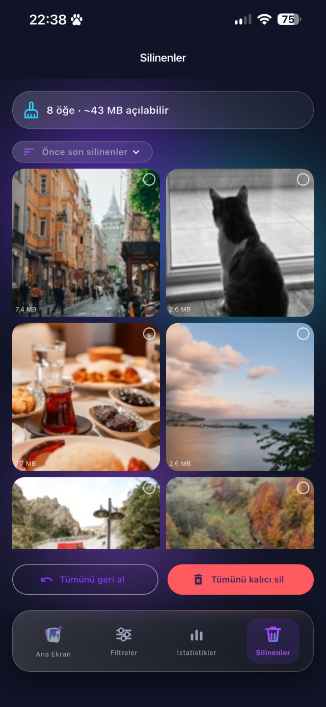 Swyra app screenshot