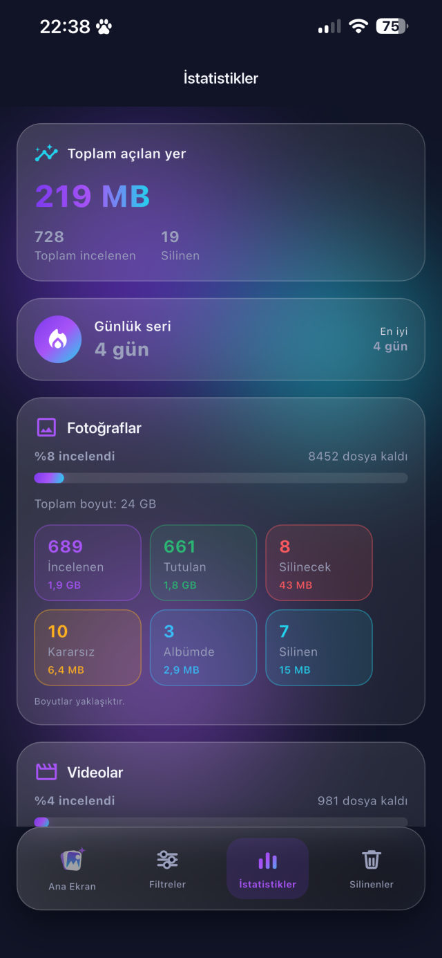 Swyra app screenshot
